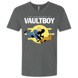 T-Shirts Heavy Metal / X-Small Boy and his dog Men's Premium V-Neck