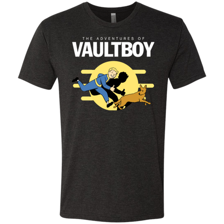 T-Shirts Vintage Black / Small Boy and his dog Men's Triblend T-Shirt