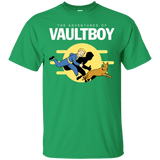 T-Shirts Irish Green / Small Boy and his dog T-Shirt