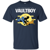 T-Shirts Navy / Small Boy and his dog T-Shirt