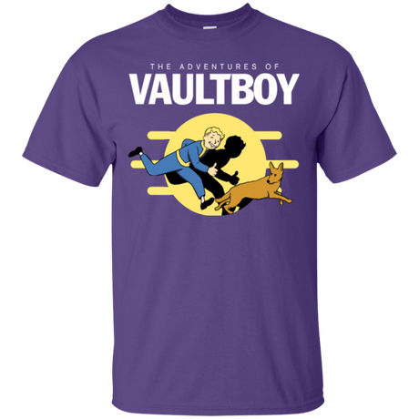 T-Shirts Purple / Small Boy and his dog T-Shirt