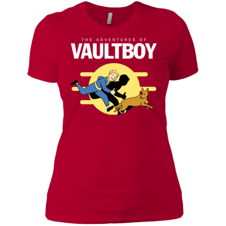 T-Shirts Red / X-Small Boy and his dog Women's Premium T-Shirt