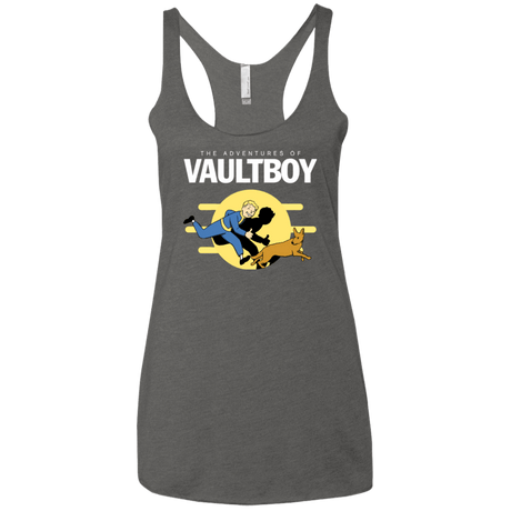 T-Shirts Premium Heather / X-Small Boy and his dog Women's Triblend Racerback Tank