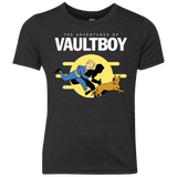 T-Shirts Vintage Black / YXS Boy and his dog Youth Triblend T-Shirt