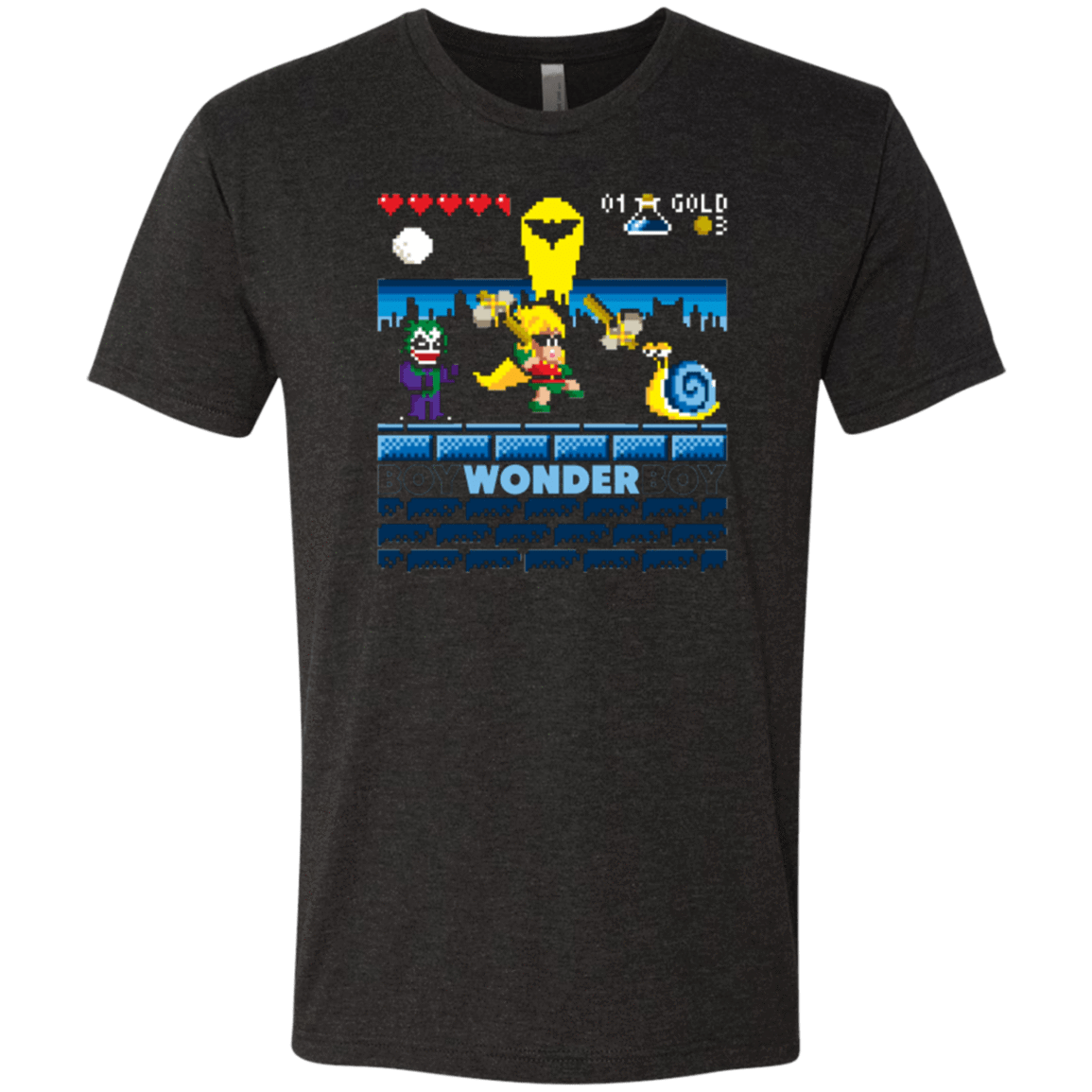 T-Shirts Vintage Black / Small Boy Wonder Boy Men's Triblend T-Shirt