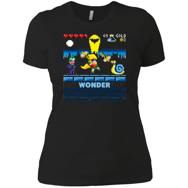 T-Shirts Black / X-Small Boy Wonder Boy Women's Premium T-Shirt