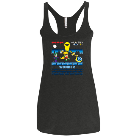 T-Shirts Vintage Black / X-Small Boy Wonder Boy Women's Triblend Racerback Tank