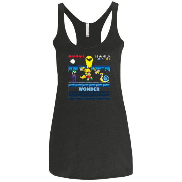 T-Shirts Vintage Black / X-Small Boy Wonder Boy Women's Triblend Racerback Tank