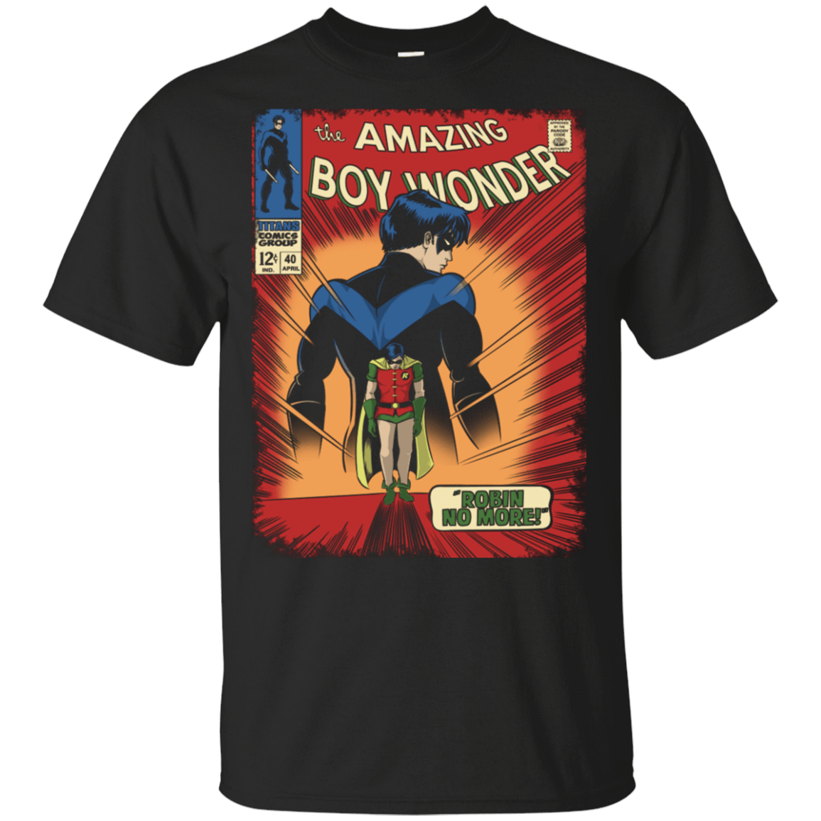 T-Shirts Black / S Boy Wonder T-Shirt