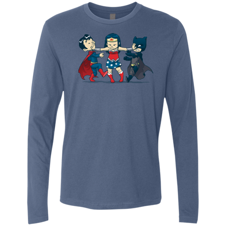 T-Shirts Indigo / Small Boys Men's Premium Long Sleeve