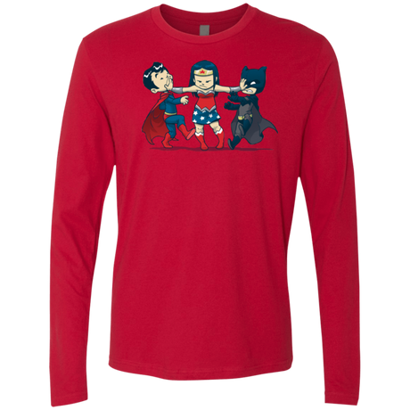 T-Shirts Red / Small Boys Men's Premium Long Sleeve