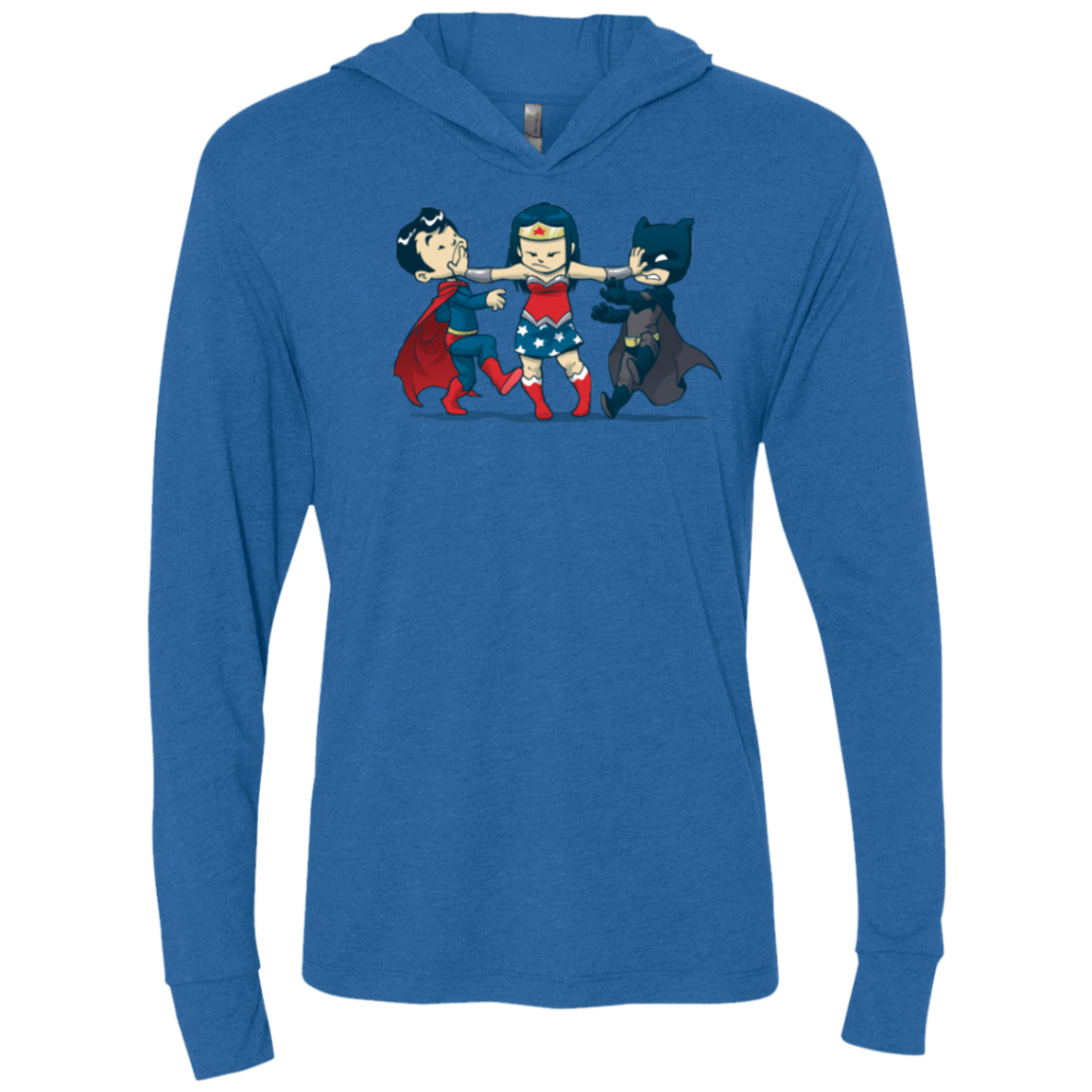 T-Shirts Vintage Royal / X-Small Boys Triblend Long Sleeve Hoodie Tee