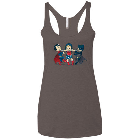 T-Shirts Macchiato / X-Small Boys Women's Triblend Racerback Tank