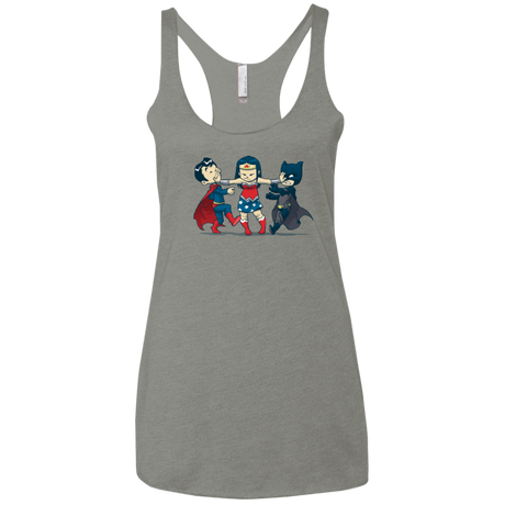 T-Shirts Venetian Grey / X-Small Boys Women's Triblend Racerback Tank