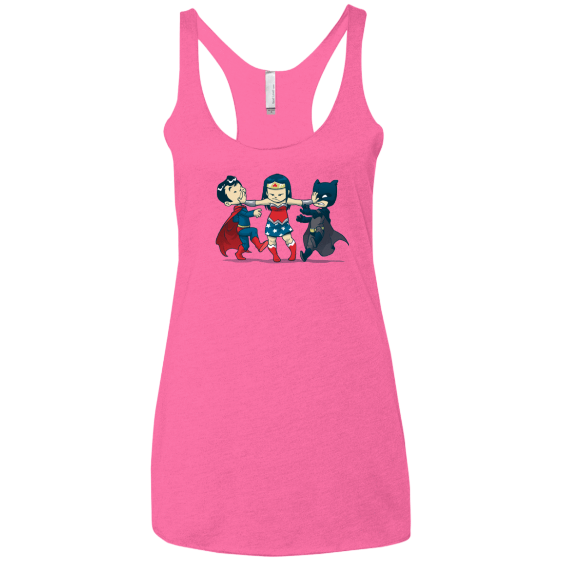 T-Shirts Vintage Pink / X-Small Boys Women's Triblend Racerback Tank