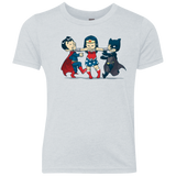 T-Shirts Heather White / YXS Boys Youth Triblend T-Shirt