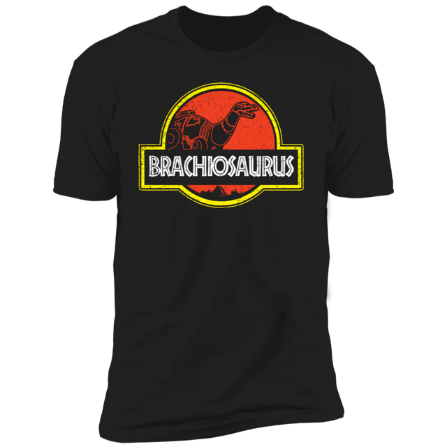 T-Shirts Black / X-Small Brachiosaurus Men's Premium T-Shirt