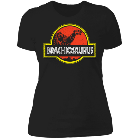 T-Shirts Black / X-Small Brachiosaurus Women's Premium T-Shirt