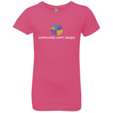 T-Shirts Hot Pink / YXS Brain Girls Premium T-Shirt