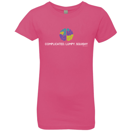 T-Shirts Hot Pink / YXS Brain Girls Premium T-Shirt