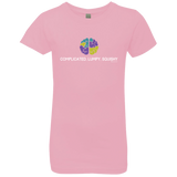 T-Shirts Light Pink / YXS Brain Girls Premium T-Shirt