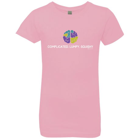 T-Shirts Light Pink / YXS Brain Girls Premium T-Shirt