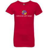 T-Shirts Red / YXS Brain Girls Premium T-Shirt