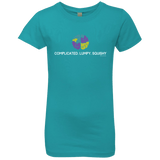 T-Shirts Tahiti Blue / YXS Brain Girls Premium T-Shirt