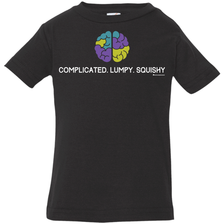 T-Shirts Black / 6 Months Brain Infant Premium T-Shirt