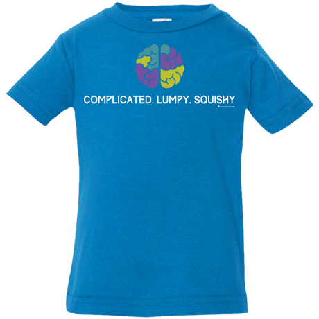 T-Shirts Cobalt / 6 Months Brain Infant Premium T-Shirt