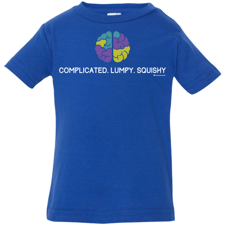 T-Shirts Royal / 6 Months Brain Infant Premium T-Shirt