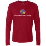 T-Shirts Cardinal / Small Brain Men's Premium Long Sleeve