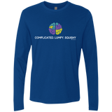 T-Shirts Royal / Small Brain Men's Premium Long Sleeve
