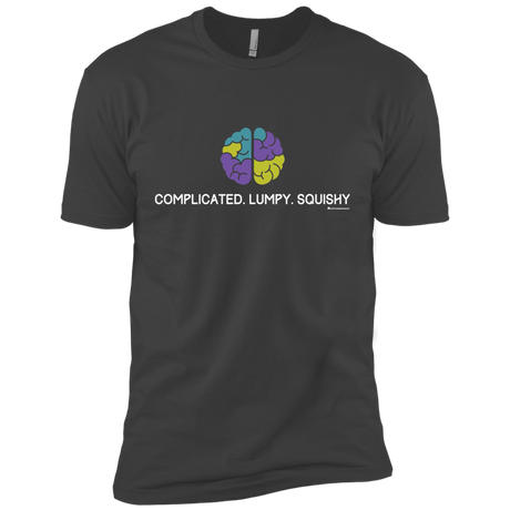 T-Shirts Heavy Metal / X-Small Brain Men's Premium T-Shirt