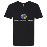 T-Shirts Black / X-Small Brain Men's Premium V-Neck