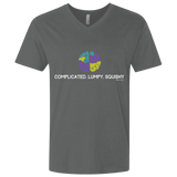 T-Shirts Heavy Metal / X-Small Brain Men's Premium V-Neck