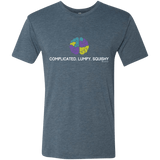 T-Shirts Indigo / Small Brain Men's Triblend T-Shirt