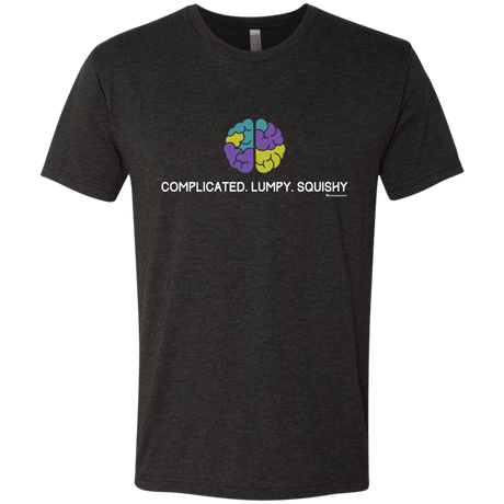 T-Shirts Vintage Black / Small Brain Men's Triblend T-Shirt