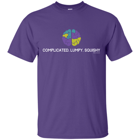 T-Shirts Purple / Small Brain T-Shirt