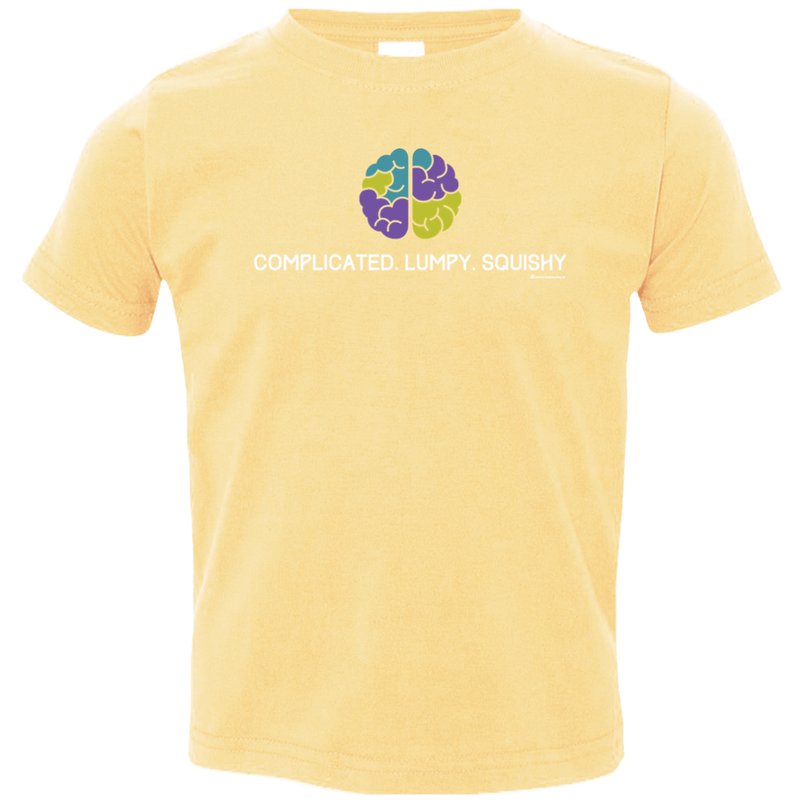 T-Shirts Butter / 2T Brain Toddler Premium T-Shirt