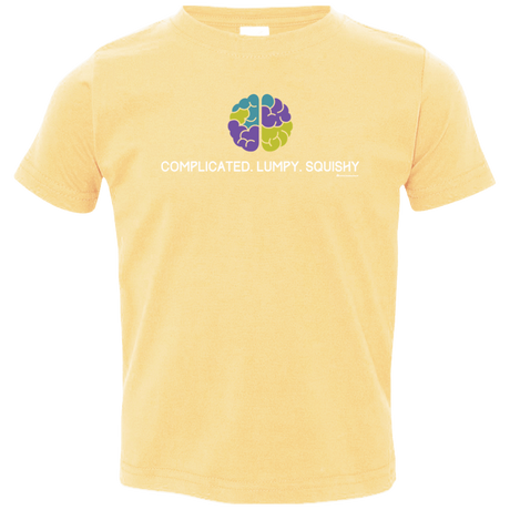 T-Shirts Butter / 2T Brain Toddler Premium T-Shirt