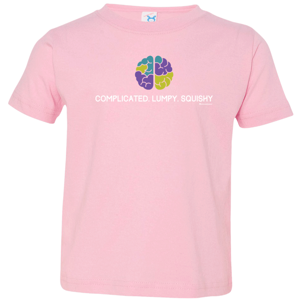 T-Shirts Pink / 2T Brain Toddler Premium T-Shirt