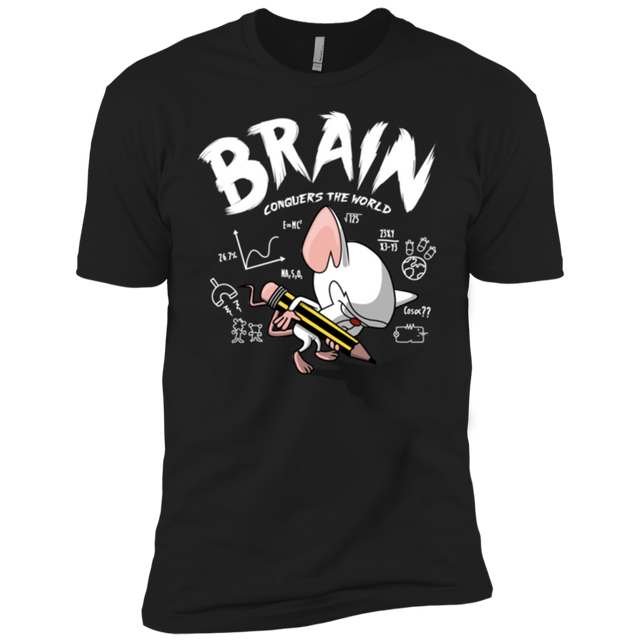 T-Shirts Black / YXS Brain vs The World Boys Premium T-Shirt