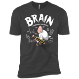 T-Shirts Heavy Metal / YXS Brain vs The World Boys Premium T-Shirt