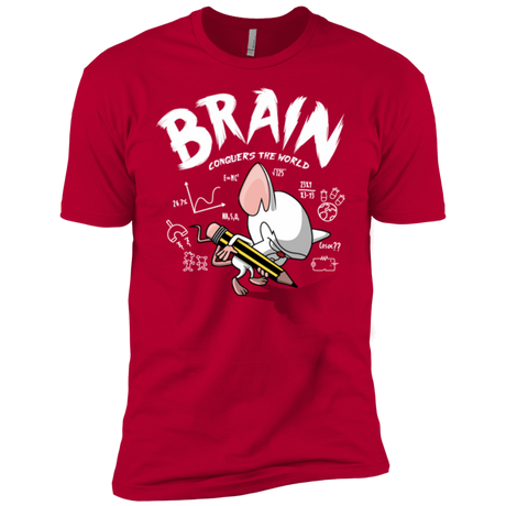 T-Shirts Red / YXS Brain vs The World Boys Premium T-Shirt