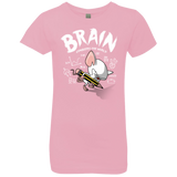 T-Shirts Light Pink / YXS Brain vs The World Girls Premium T-Shirt