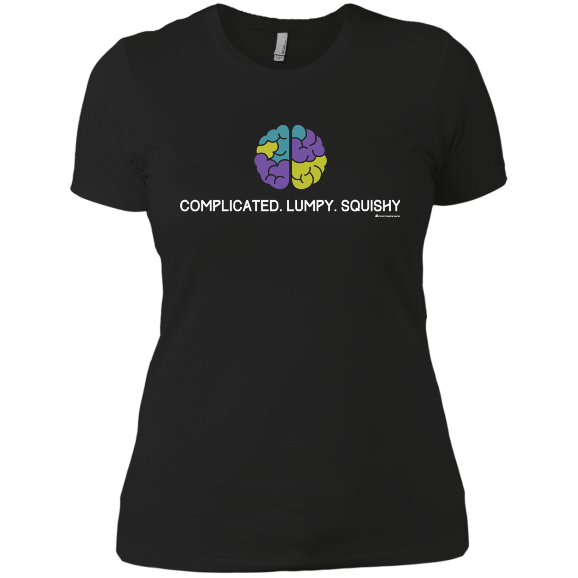 T-Shirts Black / X-Small Brain Women's Premium T-Shirt