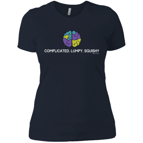 T-Shirts Midnight Navy / X-Small Brain Women's Premium T-Shirt