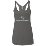 T-Shirts Premium Heather / X-Small Brain Women's Triblend Racerback Tank