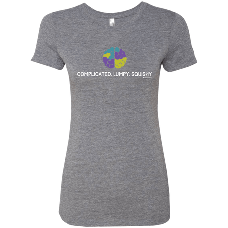 T-Shirts Premium Heather / Small Brain Women's Triblend T-Shirt